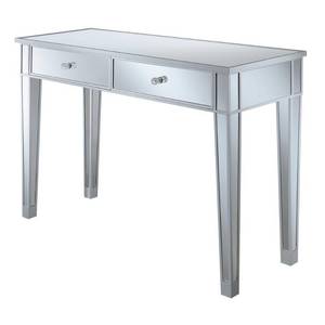 lot 9067 image: Convenience Concepts Gold Coast Mirrored Desk Vanity