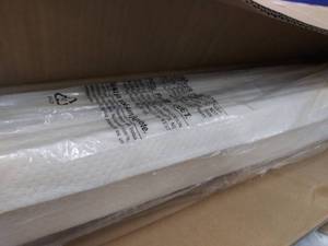 lot 9070 image: Zinus Annemarie Solid Wood Bed Support Slats  Fabric-covered  Bunkie Bo...