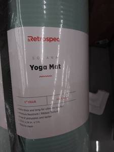 lot 9108 image: retrospect Solana yogamatcool mint 1 inch thick
