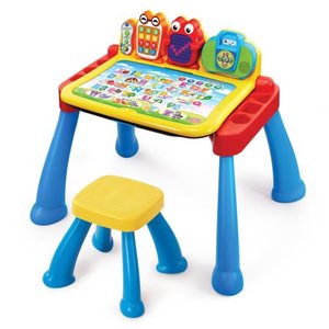 lot 707 image: VTech Touch and Learn Activity Desk Deluxe (Frustration Free Packaging) Regular Frustration-Free Packaging