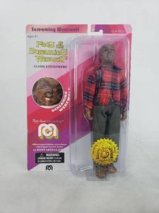 lot 744 image: Mego Universal Studios Monsters Lon Chaney Jr. - Wolfman Action Figure 8in