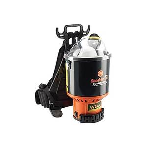 lot 767 image: Hoover Commercial C2401 Shoulder Vac Pro Backpack Vacuum with 1-12-Inch Attachment Kit