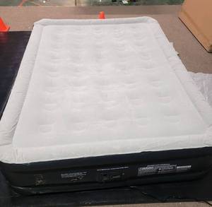 lot 787 image: OlarHike Queen Air Mattress with Built-in Pump