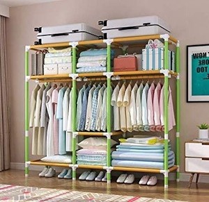 lot 789 image: YOUUD 68 Inches Wardrobe Storage Closet