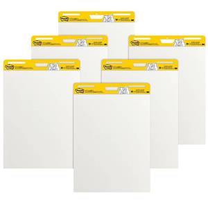 lot 830 image: Post-it Easel Pads Self-Stick Easel Pads (25x30) White, 30-Sheet PadsCarton