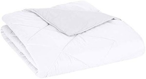 lot 838 image: Amazonbasics Reversible Microfiber Comforter