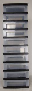lot 846 image: Plastic Organization Drawers