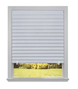lot 895 image: Original Room Darkening Pleated Paper Shade Gray, 48in x 72in, 6-Pack
