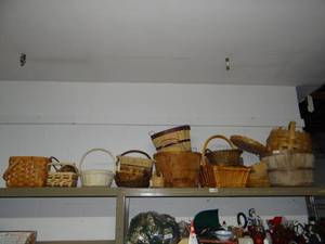 lot 3347 image: large lot assorted baskets