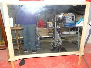 lot 3379 image: Dresser Mirror Missing Dresser