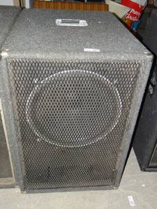 lot 3395 image: Large Concert Speaker On Wheels