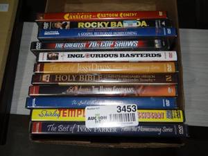 lot 3453 image: Lot of Misc DVDs