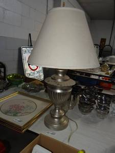 lot 3460 image: Metal Based Table Lamp