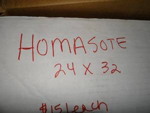 lot 3473 image: Lot of homasote boards