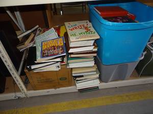 lot 3523 image: Large Lot of Books Totes Not Included