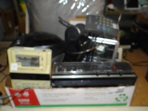 lot 3549 image: lot of various electronics