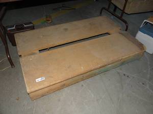 lot 3558 image: Handmade Furniture dolly