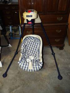 lot 3611 image: a baby swing