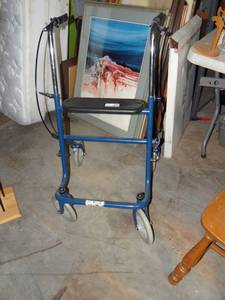 lot 3628 image: a blue walker