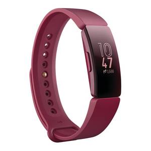 lot 29081 image: Fitbit Inspire Activity Tracker with Small & Large Band - Sangria