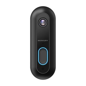 lot 29093 image: Merkury Innovations Smart Doorbell With 1080p Camera - Black