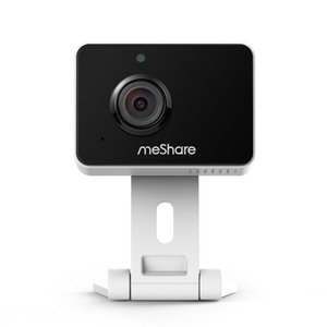 lot 29130 image: meShare 1080p Mini Wireless Two-way Audio Camera 2-Pack