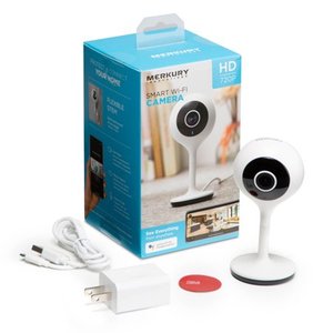 lot 29177 image: Merkury Innovations Smart WiFi 720P Camera with Voice Control
