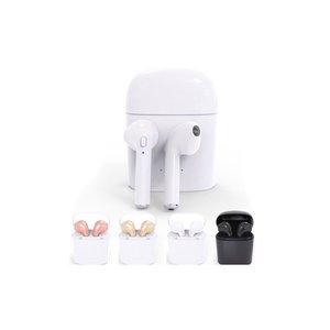lot 29234 image: Wireless Music Headphones with Charging Case For iPhone & Android