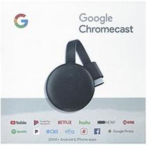 lot 29242 image: Google Chromecast - Charcoal (3rd Generation), Gray