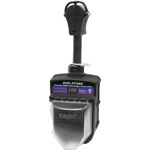 lot 27995 image: Progressive Industries EMS-PT50X Portable RV Surge Protector - 50 Amp