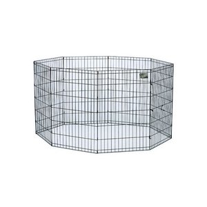 lot 28229 image: Midwest Exercise Pen, 30-Inch, Black
