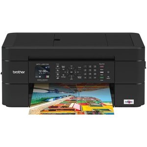 lot 28231 image: Brother Wireless All-in-One Inkjet Printer, MFC-J491DW, Multi-Function Color Printer, Duplex Printing, Mobile Printing