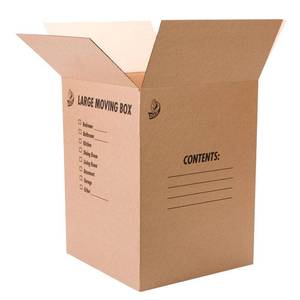 lot 28236 image: Duck Brand Kraft Corrugated Shipping Boxes, 18 x 18 x 24, Brown, 10-Pack (1139734)