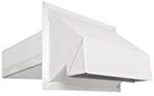 lot 28244 image: Imperial Manufacturing VT0500 3.25-Inch by 10-Inch R2 Exhaust Hood White