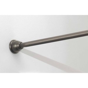 lot 28277 image: InterDesign Cameo XT Shower Curtain Tension Rod, Bronze, 26-42