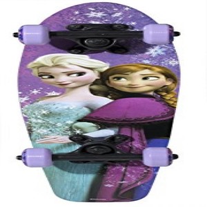 lot 29525 image: PlayWheels Disney Frozen 21 Wood Cruiser Skateboard, Sisters