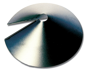 lot 29534 image: Woodlink NABAF18 Audubon Wrap Around Squirrel Baffle, 18-Inch - Black