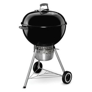 lot 29543 image: Weber Original Kettle Premium Charcoal Grill, 22-Inch, Black