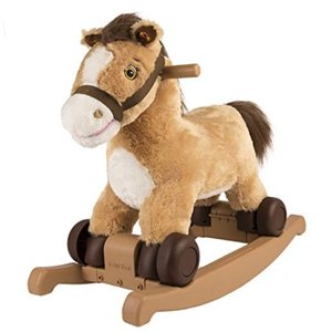 lot 29578 image: Rockin Rider Charger 2-in-1 Pony Ride-On