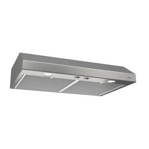 lot 29616 image: Broan - Glacier 42 Convertible Range Hood - Stainless steel