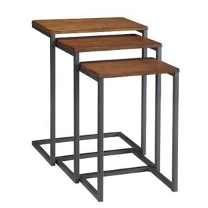 lot 29635 image: Carolina Chair and Table Madison Nesting Table, Set of 3