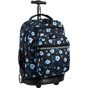 lot 29648 image: J World New York Sundance Laptop Rolling Backpack, Night Bloom, 19