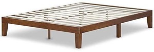 lot 29720 image: Zinus 6in Ironline Platform Bed Without Headboard, Twin
