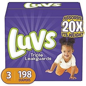 lot 29722 image: Luvs Ultra Leakguard Disposable Baby Diapers