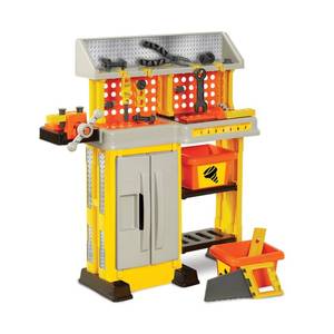 lot 29772 image: IMAGINE that Little Builder Work Bench 38 pc Playset Partially Assembled
