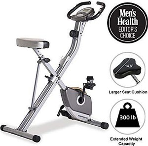 lot 29780 image: Exerpeutic Folding Magnatic Upright Exercise Bike with Pulse