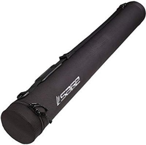 lot 29828 image: Sage Luggage Ballistic Rod Tube Bulk 10-Foot 4pc Rod 4, Black