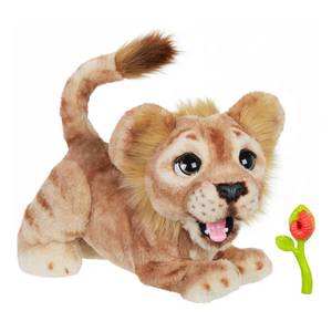 lot 29838 image: Hasbro Disney The Lion King Mighty Roar Simba Interactive Plush Toy, Brought to Life by Furreal, 100 Sound &-Motion Combinations, Ages 4 & Up