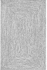 lot 29871 image: nuLOOM Ledebvre Braides IndoorOutdoor Rug 2�3 light Gray