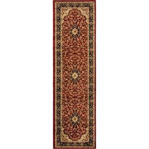 lot 29873 image: Well Woven Barclay Medallion Kashan Traditional Red Area Rug